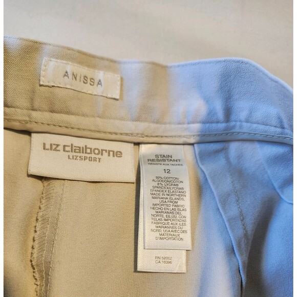 Straight Leg Dress Pants size 12 Liz Claiborne Anissa - Picture 5 of 10